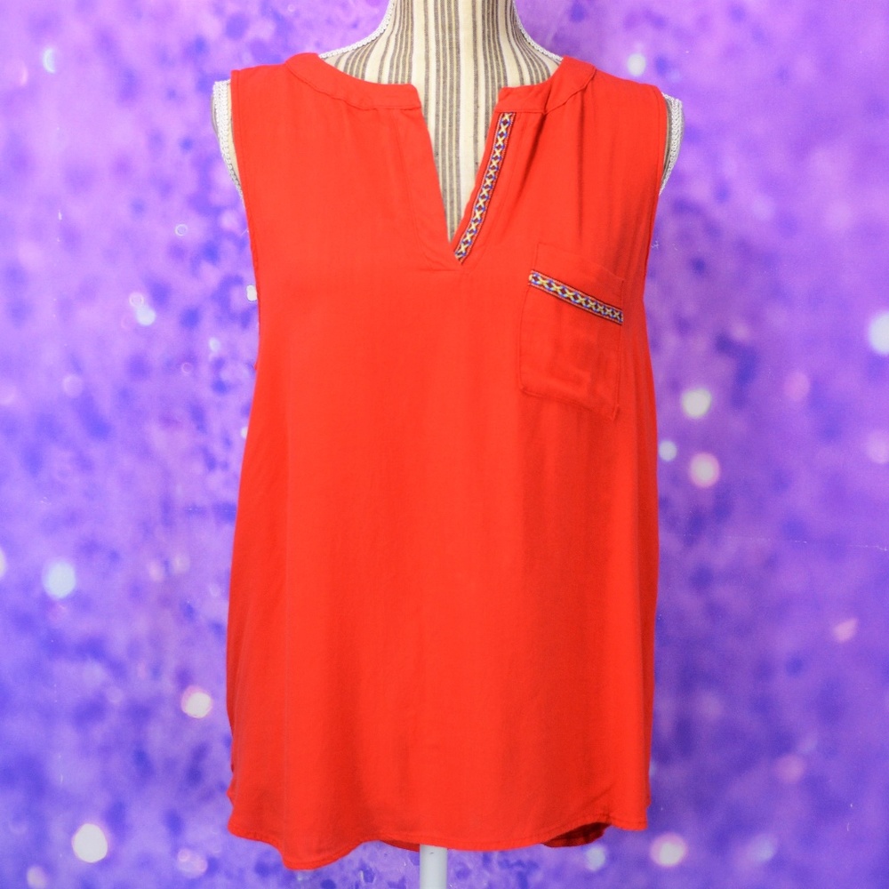 Anthropologie Pleione Sleeveless Top